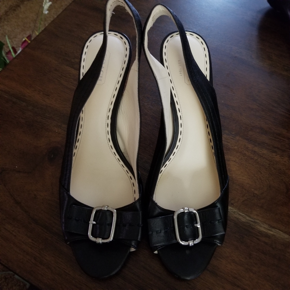Black heels
